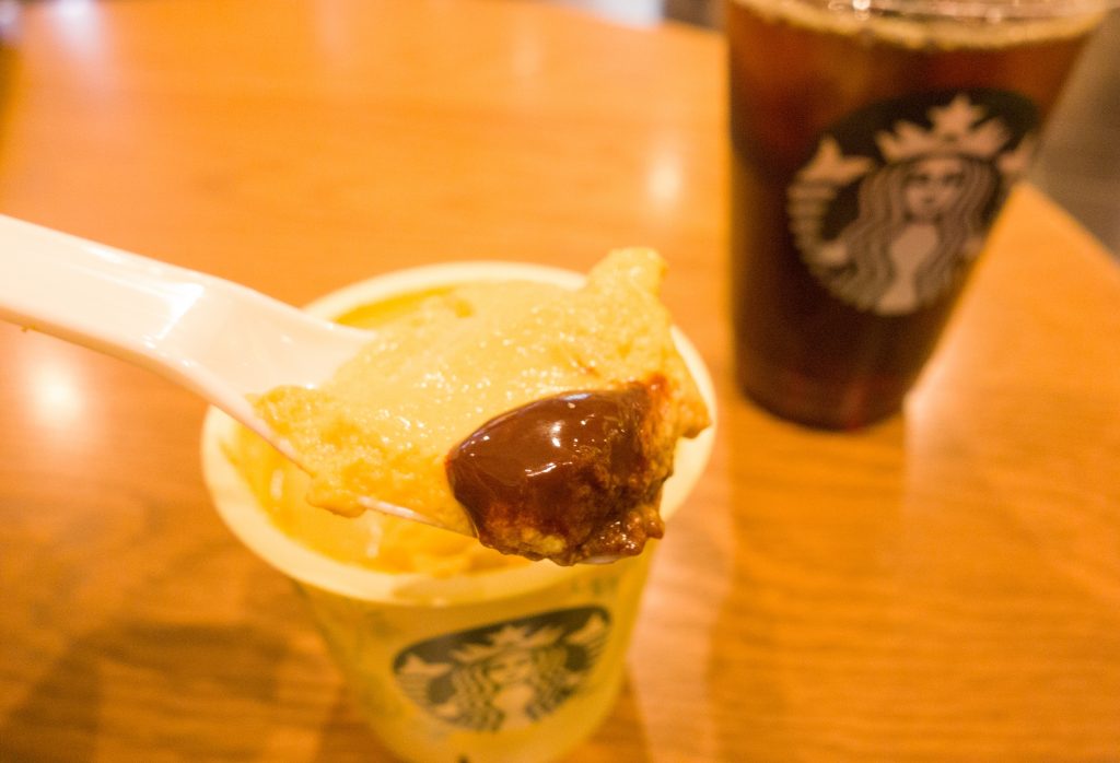 スターバックス バナナチョコレートプリン